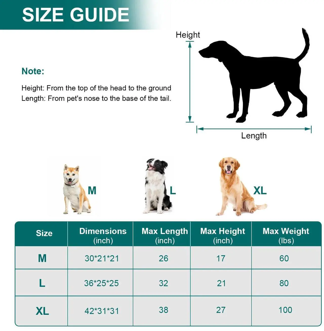 Alt view image 5 of 7 - Ownpets Collapsible Dog Crate, Portable Travel Dog Crate for Large Dogs, 4-Door Foldable Pet Kennel with Durable Mesh Windows & Soft Mat