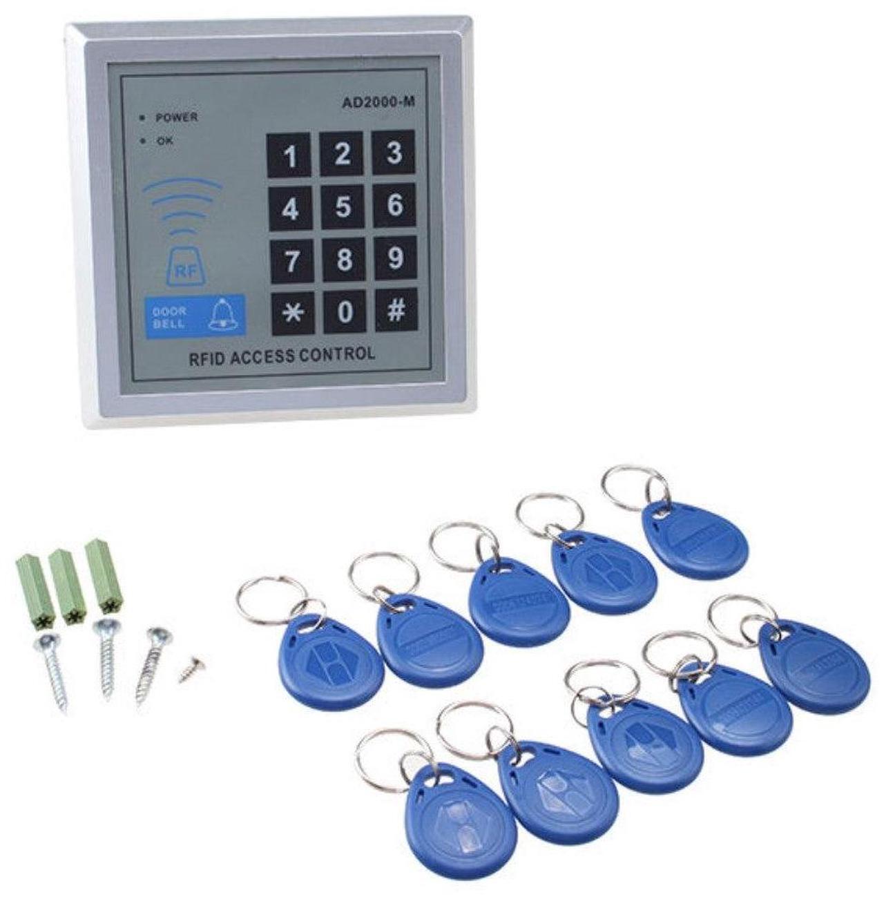 Alt view image 3 of 6 - AGPtEK Full Set RFID Door Access Control System Kit