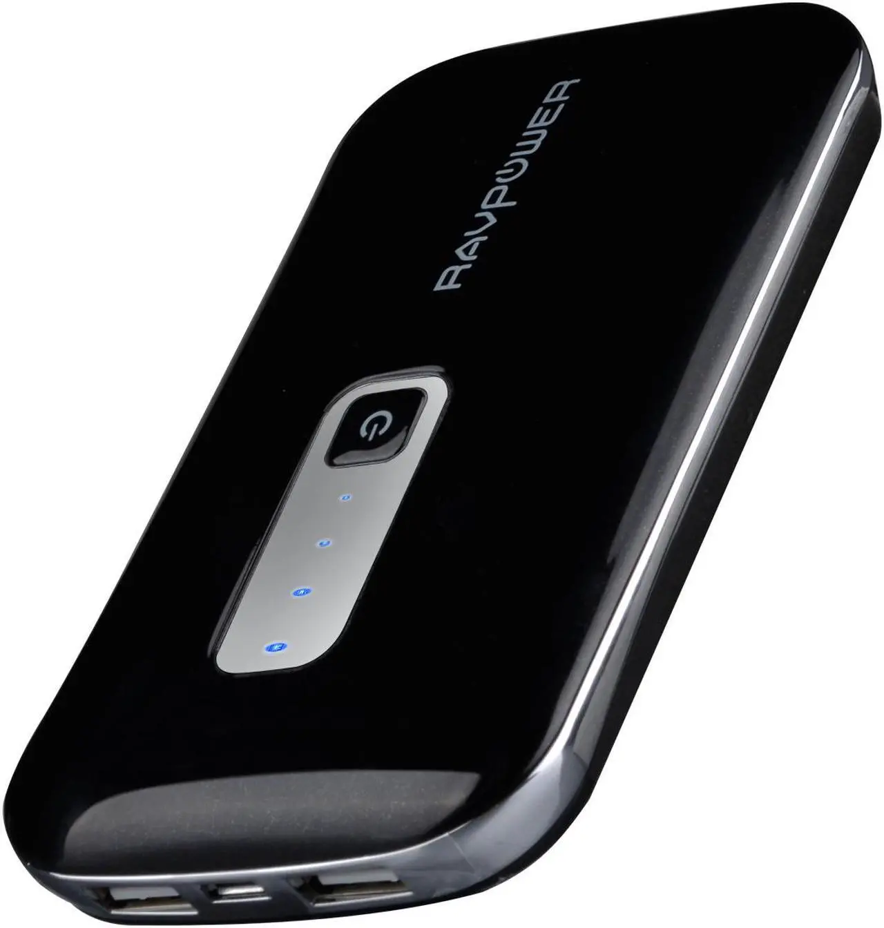 Main image of RAVPower RP-PB04 10000mAh 3A Lithium Polymer External Battery Power Bank for iPad, iPhone, Samsung Galaxy, Note, HTC One (M8), Google Nexus, Moto X and other Mobile Devices