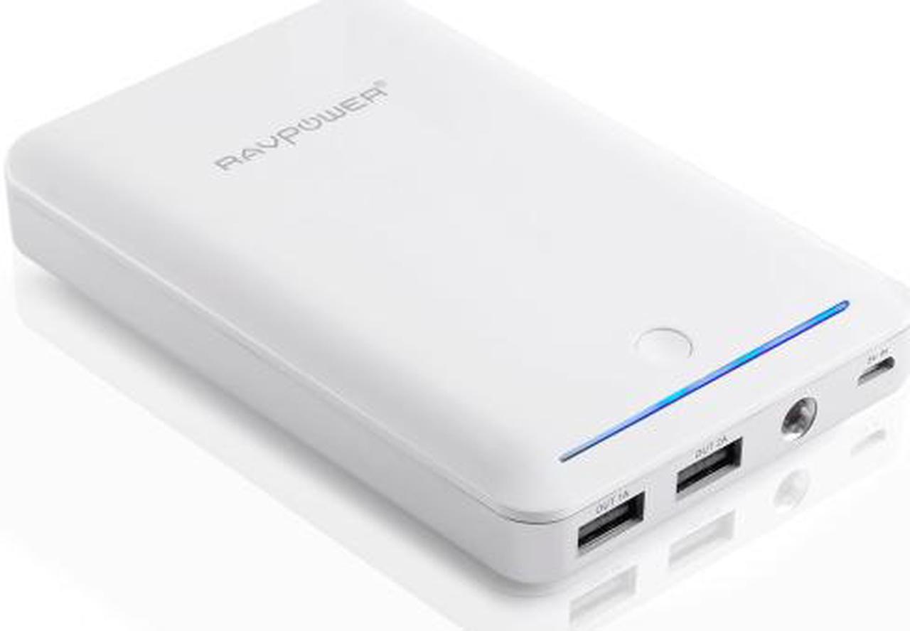 Main image of RAVPower Deluxe 14000mAh Power Bank External Battery Charger for Tablets, Smartphones, and Other Mobile Devices