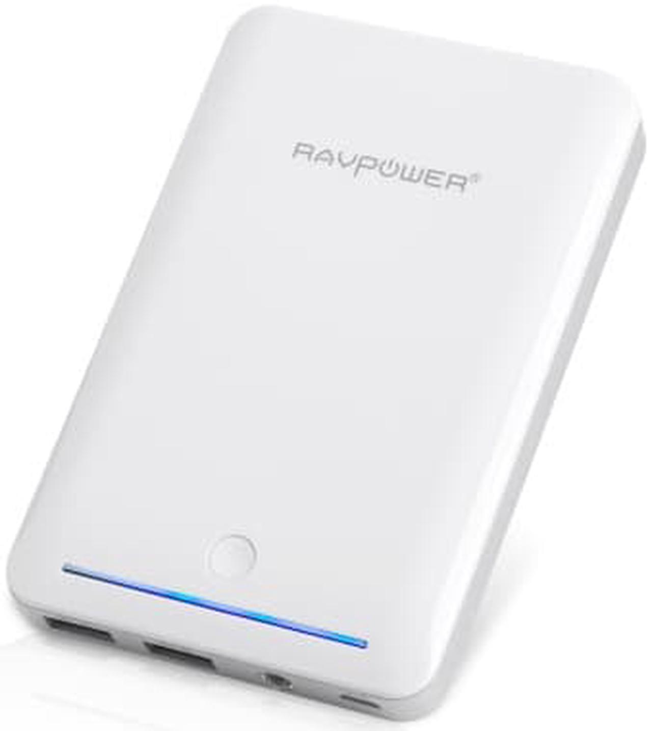 Alt view image 2 of 7 - RAVPower Deluxe 14000mAh Power Bank External Battery Charger for Tablets, Smartphones, and Other Mobile Devices