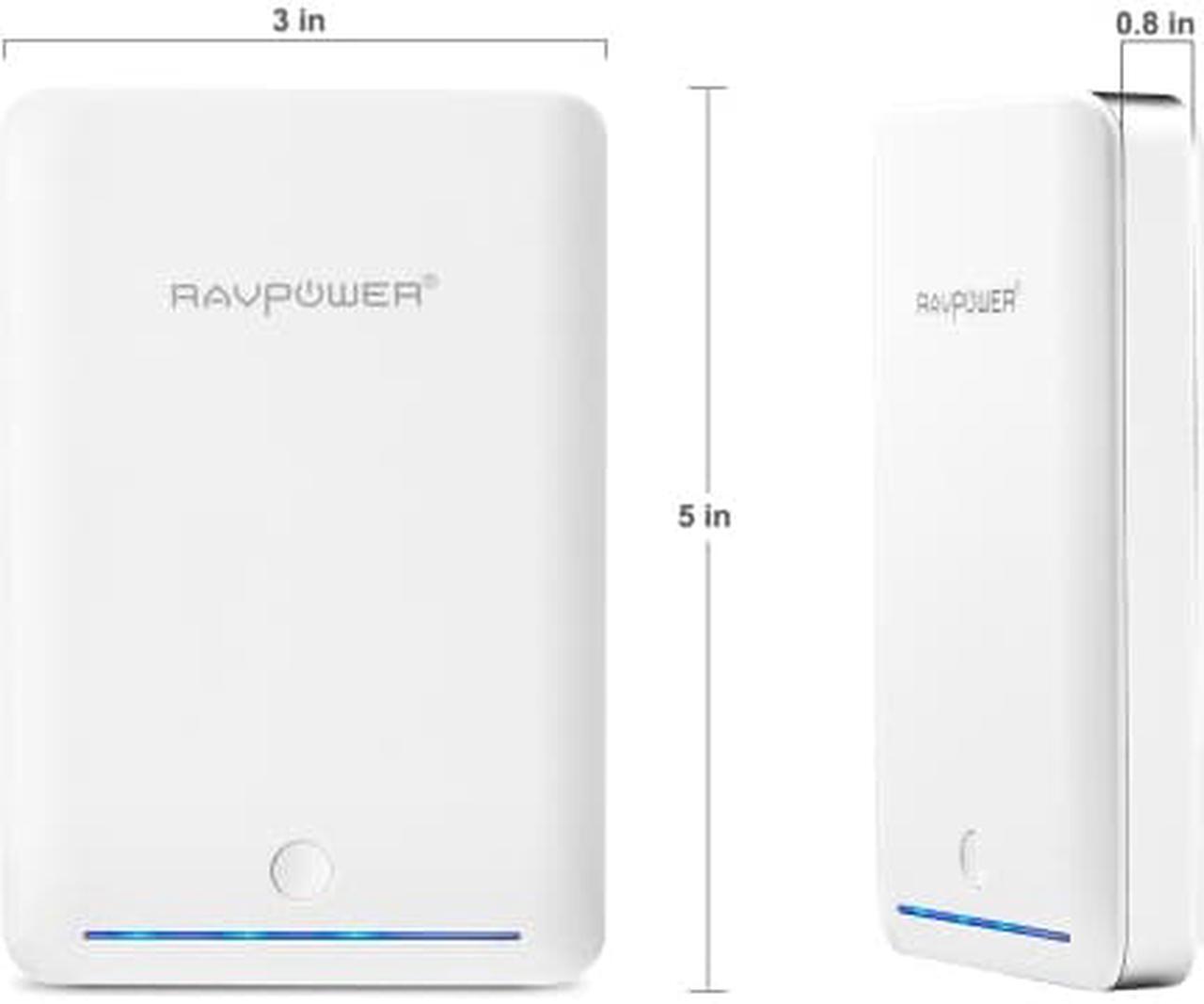 Alt view image 4 of 7 - RAVPower Deluxe 14000mAh Power Bank External Battery Charger for Tablets, Smartphones, and Other Mobile Devices