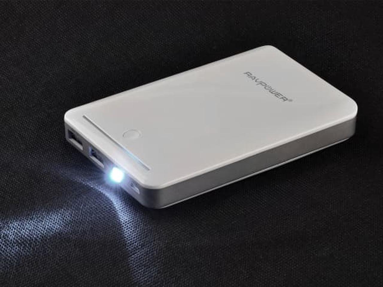 Alt view image 6 of 7 - RAVPower Deluxe 14000mAh Power Bank External Battery Charger for Tablets, Smartphones, and Other Mobile Devices