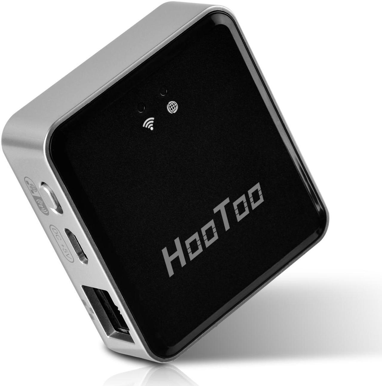 Alt view image 7 of 7 - HooToo HT-TM02 TripMate Nano Wireless N150 Portable Travel Router - USB Storage Media Sharing, Access Point, Wi-Fi Router and Bridge