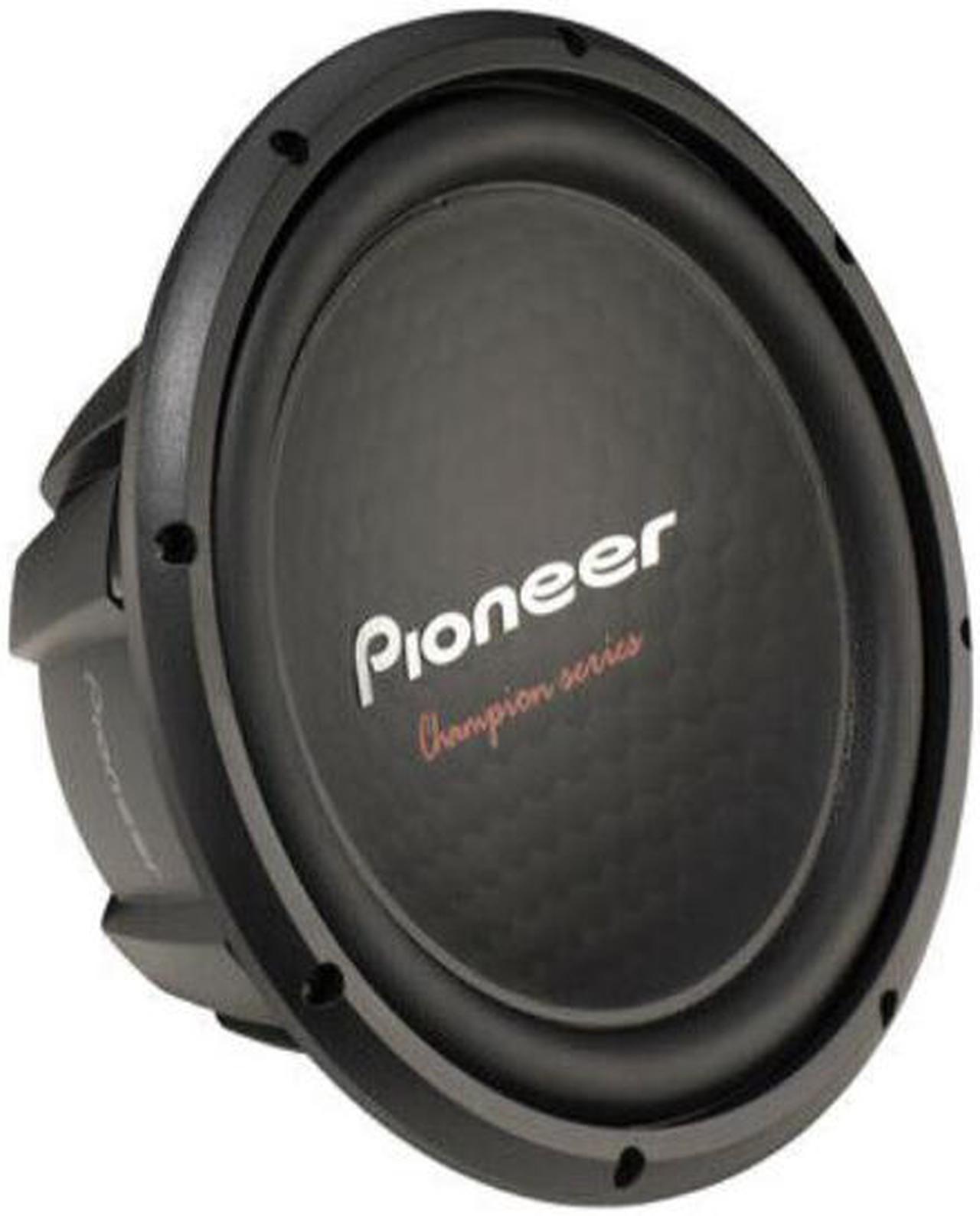 Pioneer TS-A301D4 12" 1600W Max Dual 4-Ohm Voice Coil DVC Car Audio Subwoofer