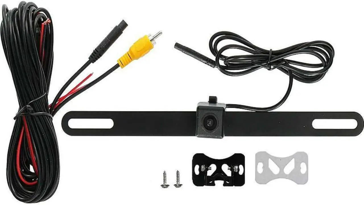 Alt view image 2 of 3 - iBeam TE-2MPTC Surface License Plate Multi-Mount Accessory Back-up Camera
