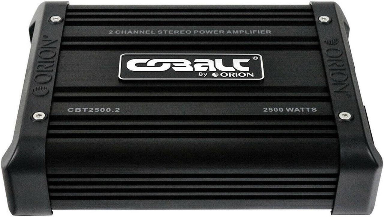 Alt view image 2 of 6 - ORION CBT2500.2 Orion Cobalt 2 Channel Amplifier 2500 Watts Max