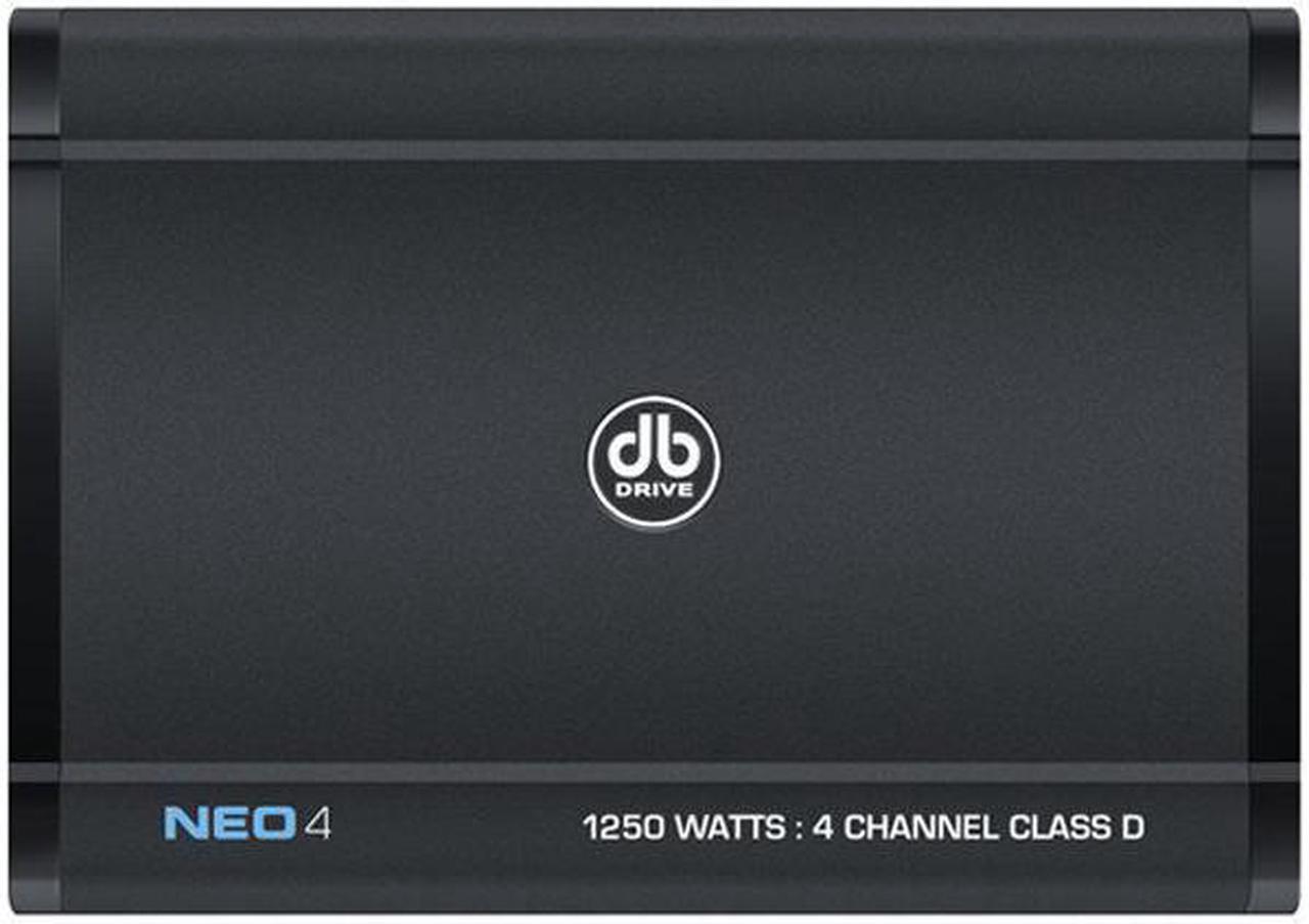 Main image of DB Drive NEO4 1250W Max 4 Channel Class D Stereo Car Audio Amplifier