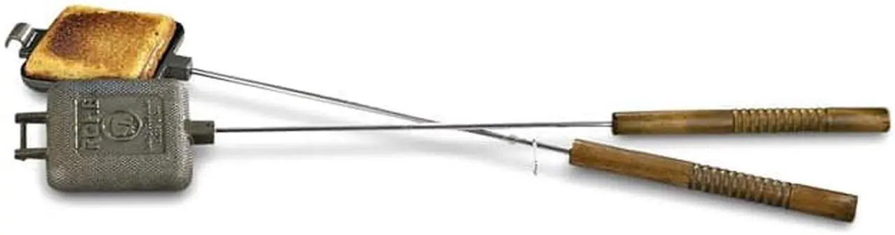 Alt view image 2 of 10 - Rome's Cast Iron Pie Iron
