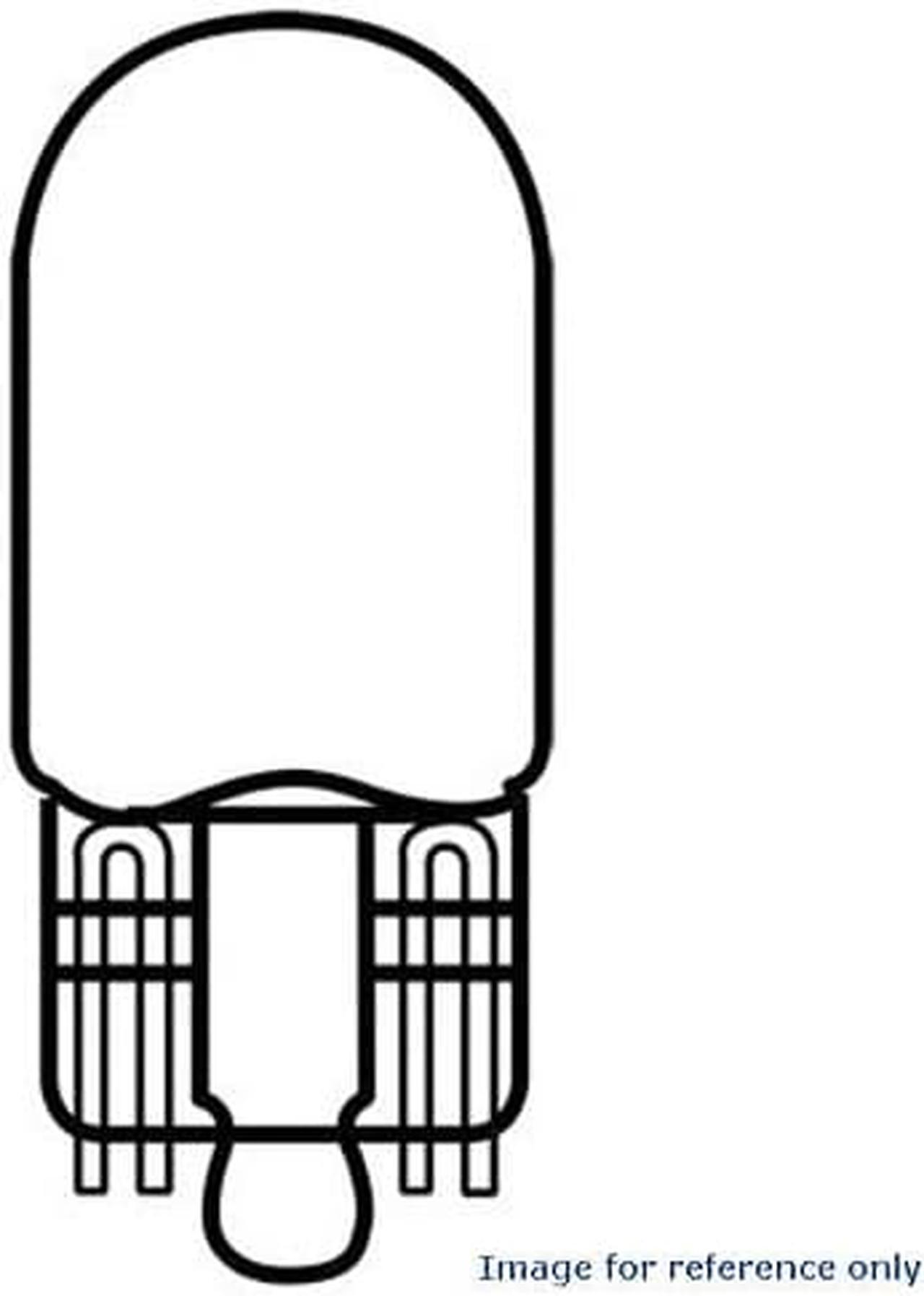 Alt view image 6 of 8 - GE W5W 19553 5w 14v Wedge Base 193 Miniature 15000 hr Light Bulb