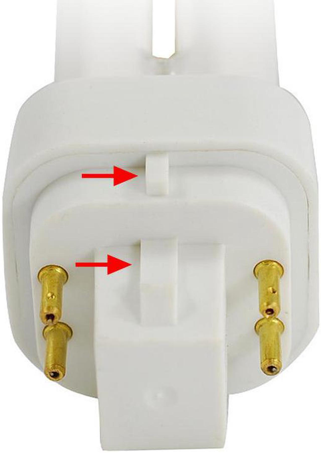 Alt view image 4 of 8 - Philips 13w 2700k PL-C ALTO 13W/827/4P Double Tube 4-Pin Fluorescent Light Bulb
