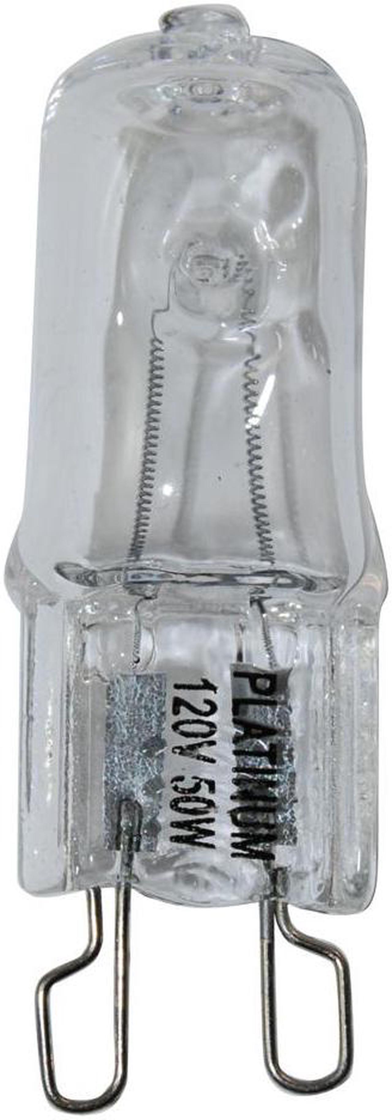 Main image of Platinum 50W 120V G9 Bi-Pin Base Clear Halogen Bulb