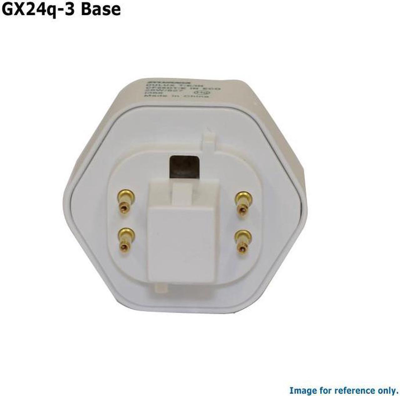 Alt view image 5 of 10 - Sylvania 20879 26W 2700K CF26DT/E/IN/827/ECO 4 Pin Triple Tube Fluorescent Bulb