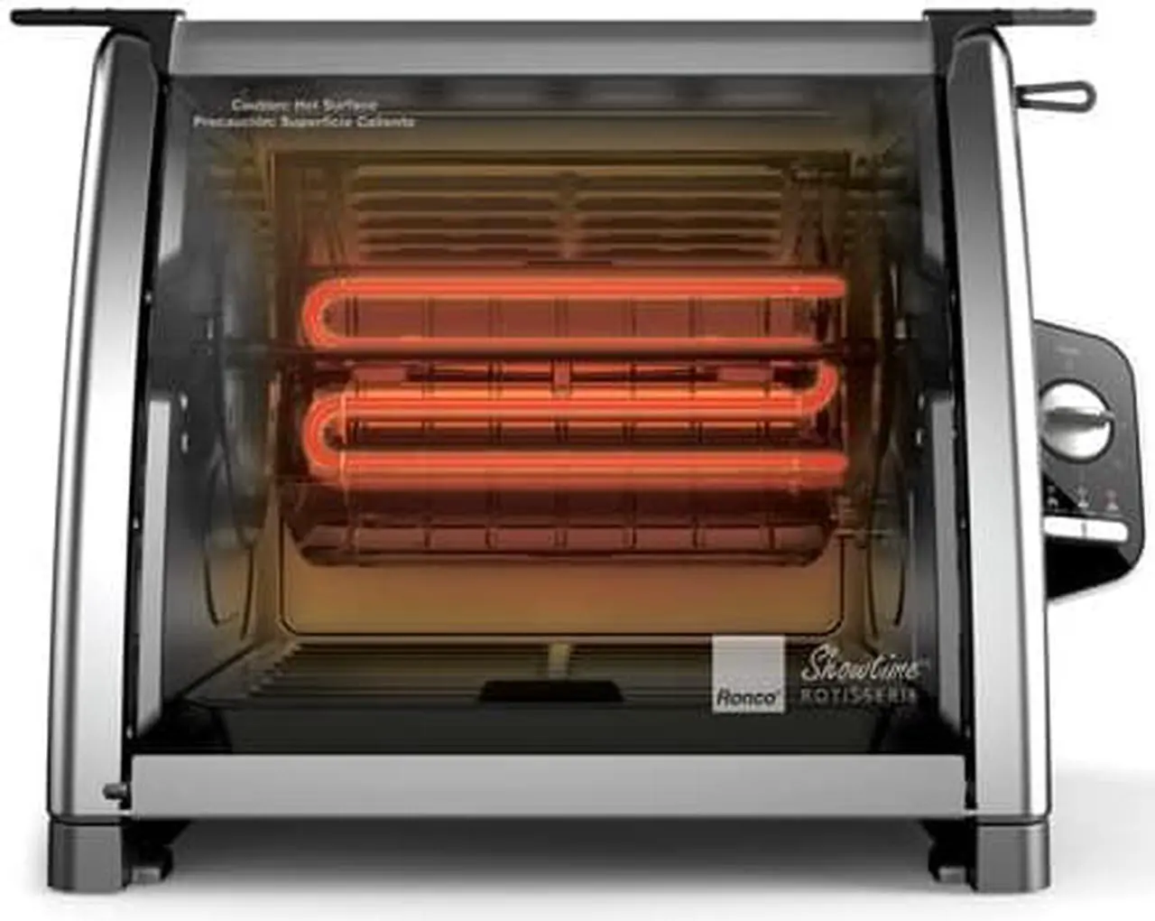 Alt view image 2 of 9 - Ronco Showtime ST5500 Stainless Steel Rotisserie Oven