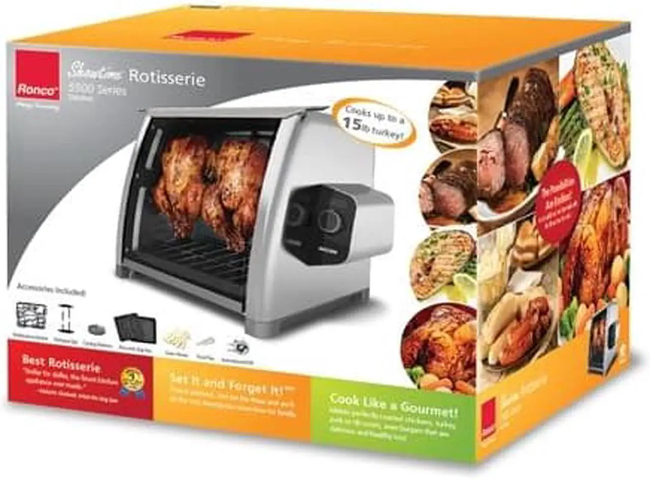 Alt view image 3 of 9 - Ronco Showtime ST5500 Stainless Steel Rotisserie Oven