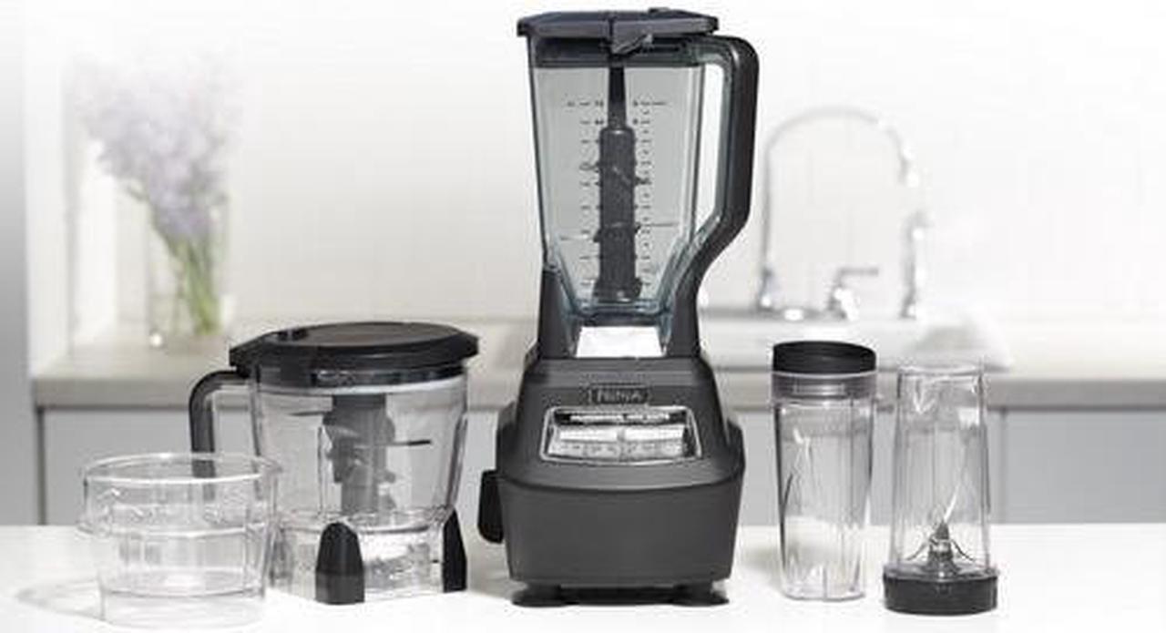 Alt view image 5 of 5 - Ninja BL771 MEGA Blender with Single Serve