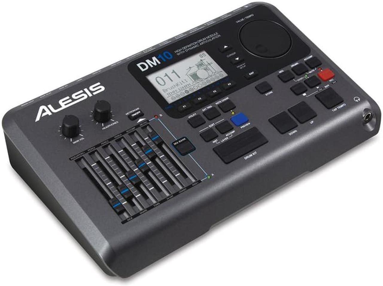 Alt view image 3 of 5 - Alesis DM10 Studio Kit Six-Piece Professional Electronic Drum Set