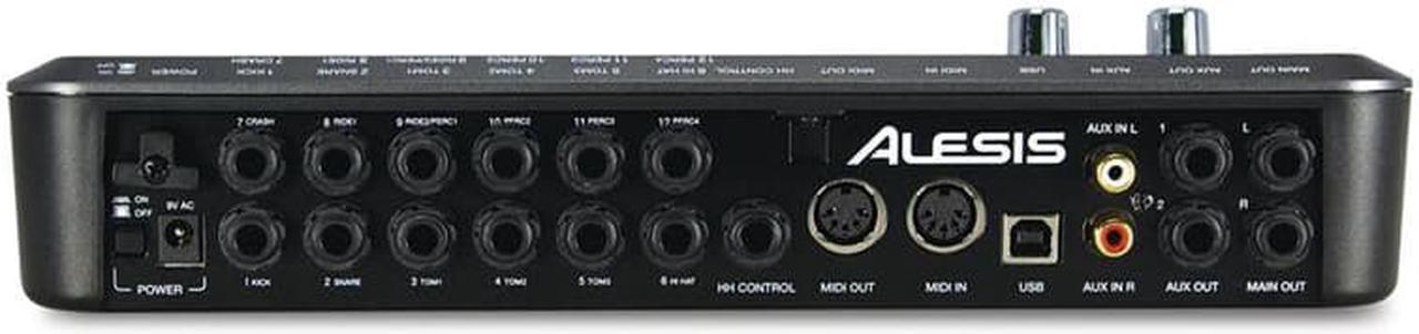 Alt view image 4 of 5 - Alesis DM10 Studio Kit Six-Piece Professional Electronic Drum Set