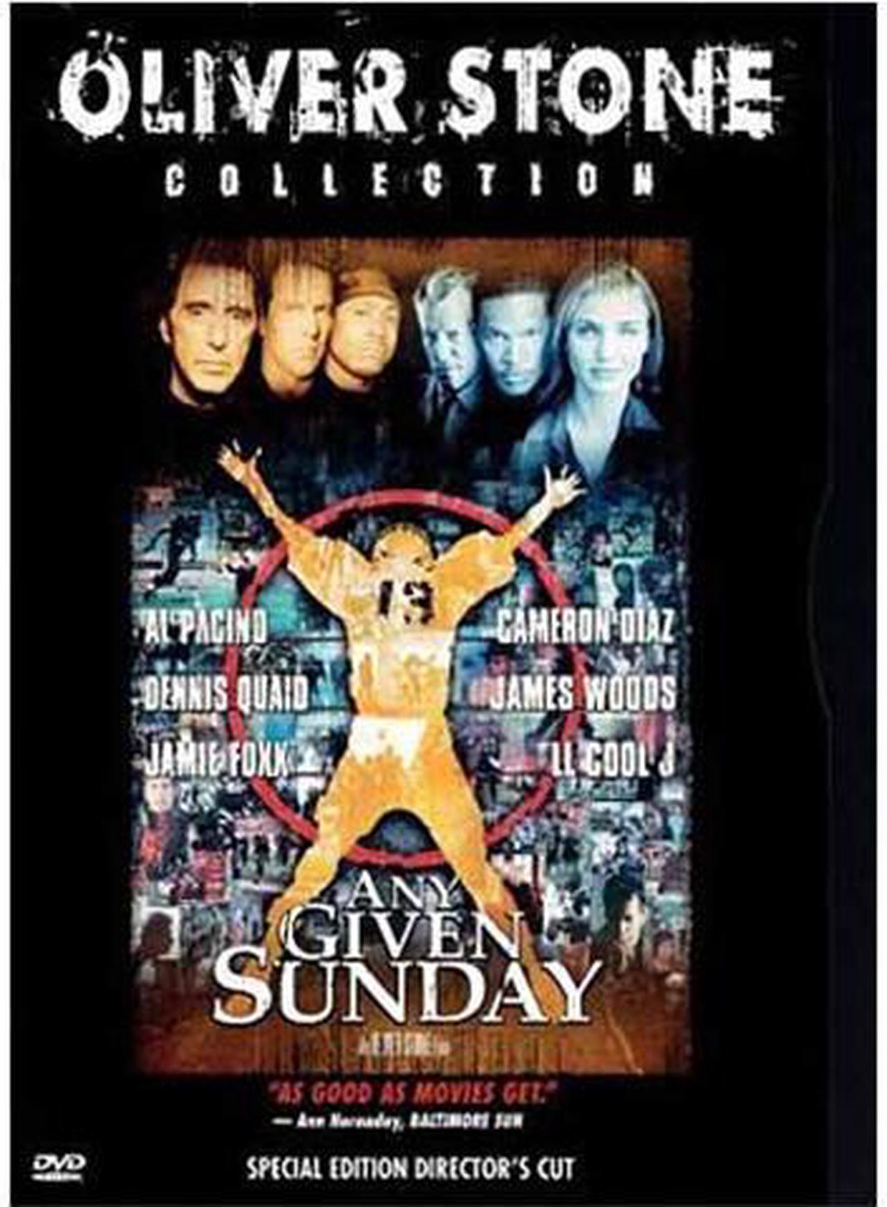 Main image of Any Given Sunday Al Pacino, Dennis Quaid, James Woods, Edward Burns, Cameron Diaz, Ann-Margaret, Todd Bacile, Bill Bellamy, Elizabeth Berkley, Dion Brown