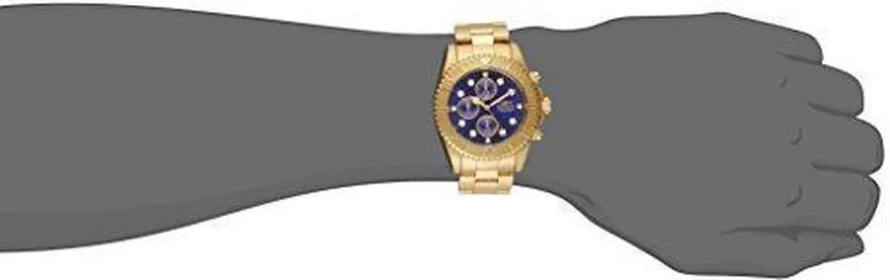 Alt view image 5 of 16 - Invicta Men's 19157 Pro Diver Quartz Multifunction Blue Dial Watch