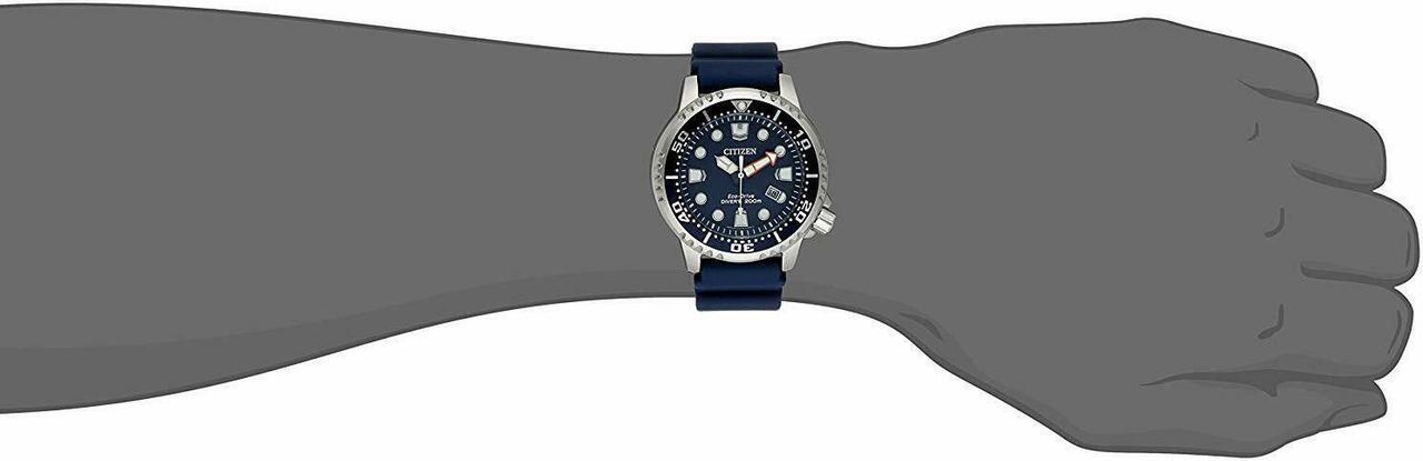 Alt view image 10 of 20 - Men's Citizen Eco-Drive Promaster Professional Diver Watch BN0151-09L