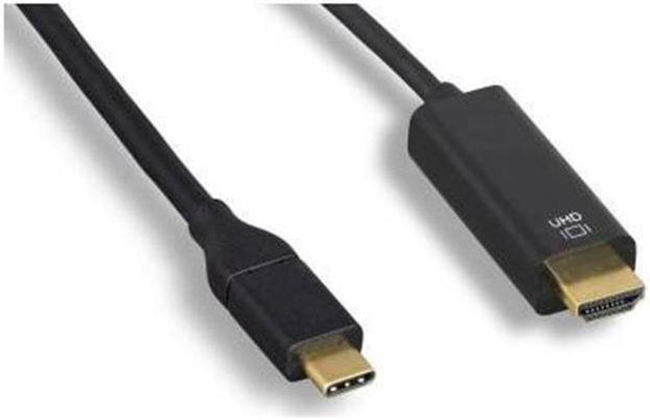 Axiom Usb-c Male To Hdmi Male Adapter Cable - Black - 6ft