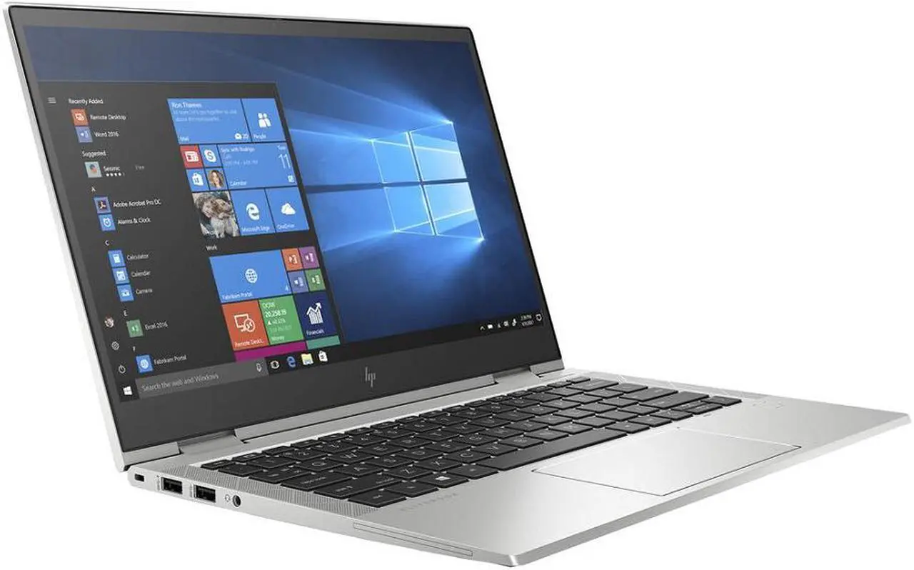 Main image of HP EliteBook x360 830 G7 Intel Core i5-10210U 8GB Memory 256 GB PCIe SSD Intel UHD Graphics 13.3" Touch Screen 1920 x 1080 Convertible 2-in-1 Laptop Windows 10 Pro 64-bit 1F6C0UT#ABA