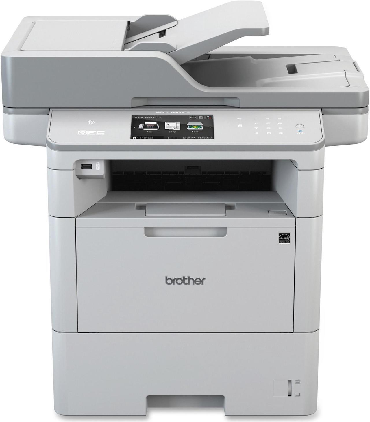 Alt view image 3 of 3 - Brother MFC-L6900DW Duplex 1200 x 1200 dpi USB / Wireless / Ethernet Mono Laser Multifunction Printer