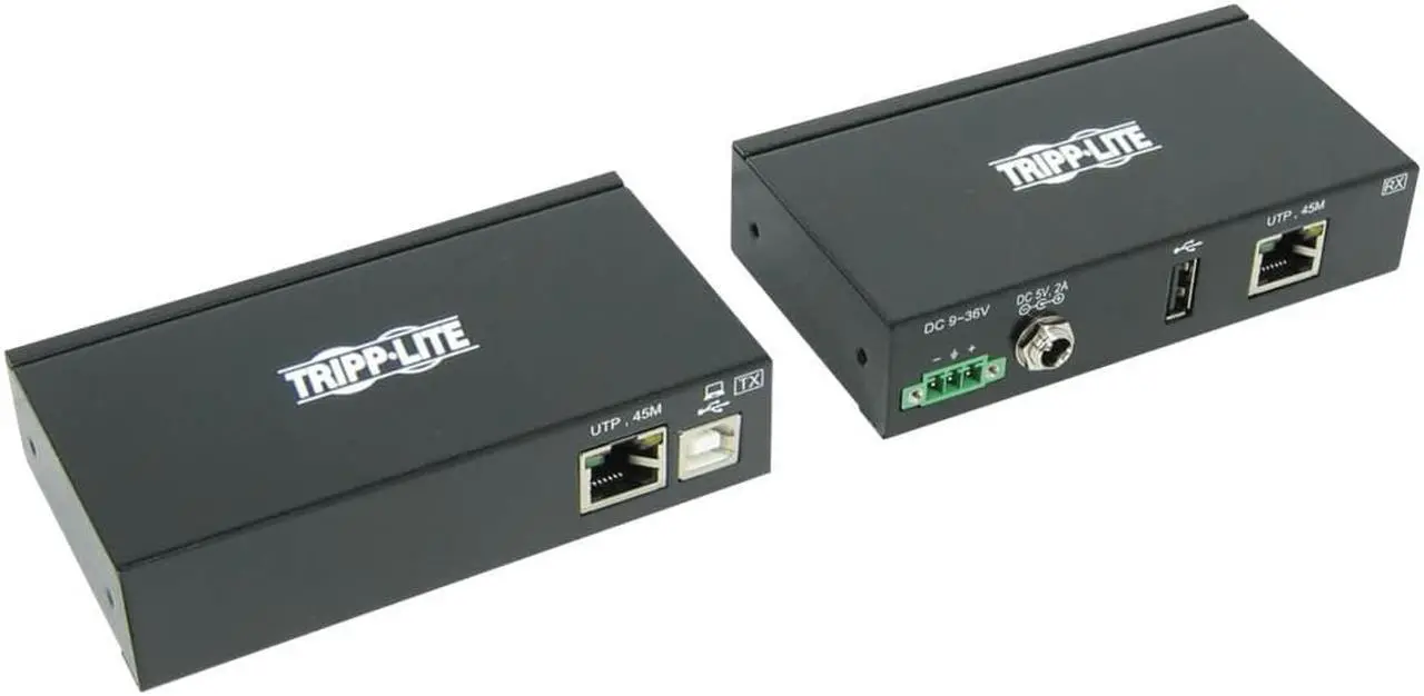 Alt view image 2 of 14 - USB OVER CAT5CAT6 EXTENDER KIT 1PORT
