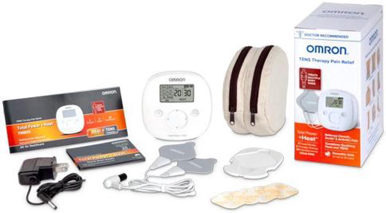 Alt view image 4 of 5 - Omron - PM800 - Total Power Heat TENS Device