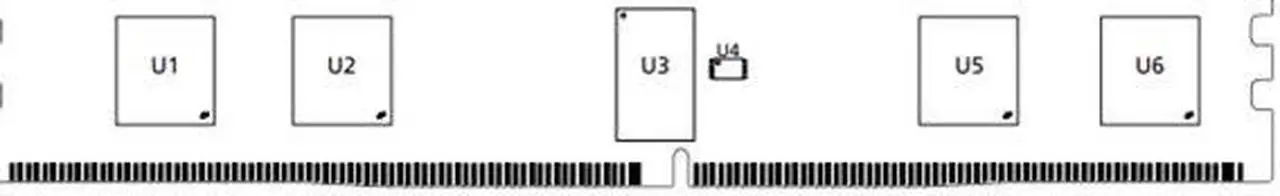 Alt view image 3 of 6 - Micron 16GB DDR4 3200 (PC4-25600) 1Rx8 CL22 1.2V RDIMM Server Memory Module - MTA9ASF2G72PZ-3G2E1