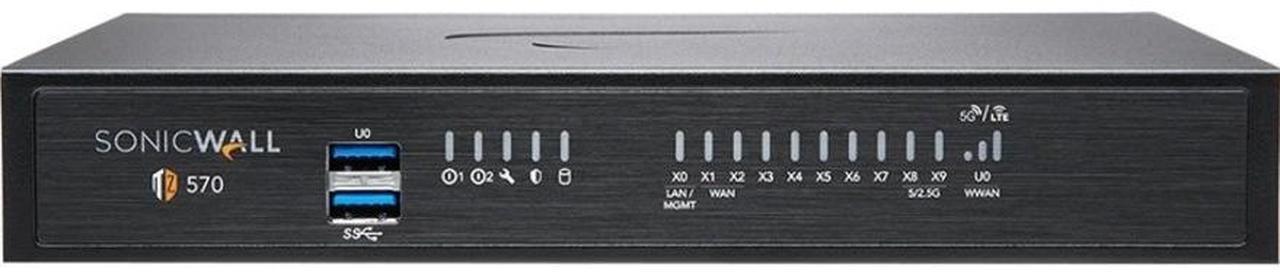 Alt view image 5 of 13 - SonicWall TZ570 Firewall (Gen 7) w/ Secure Upgrade Plus (2-Year Advanced Protection Security Suite) | 02-SSC-5686