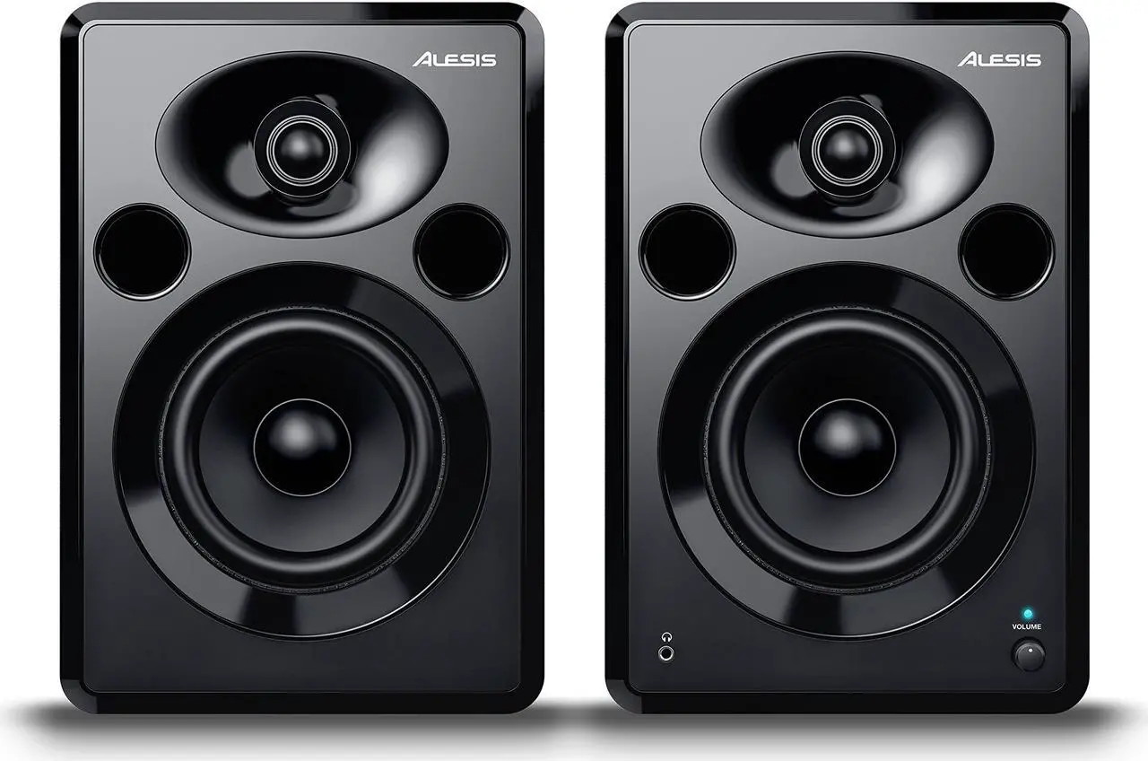 Alt view image 5 of 6 - Alesis Elevate 5 MKII 5" Powered Studio Monitors (Pair)