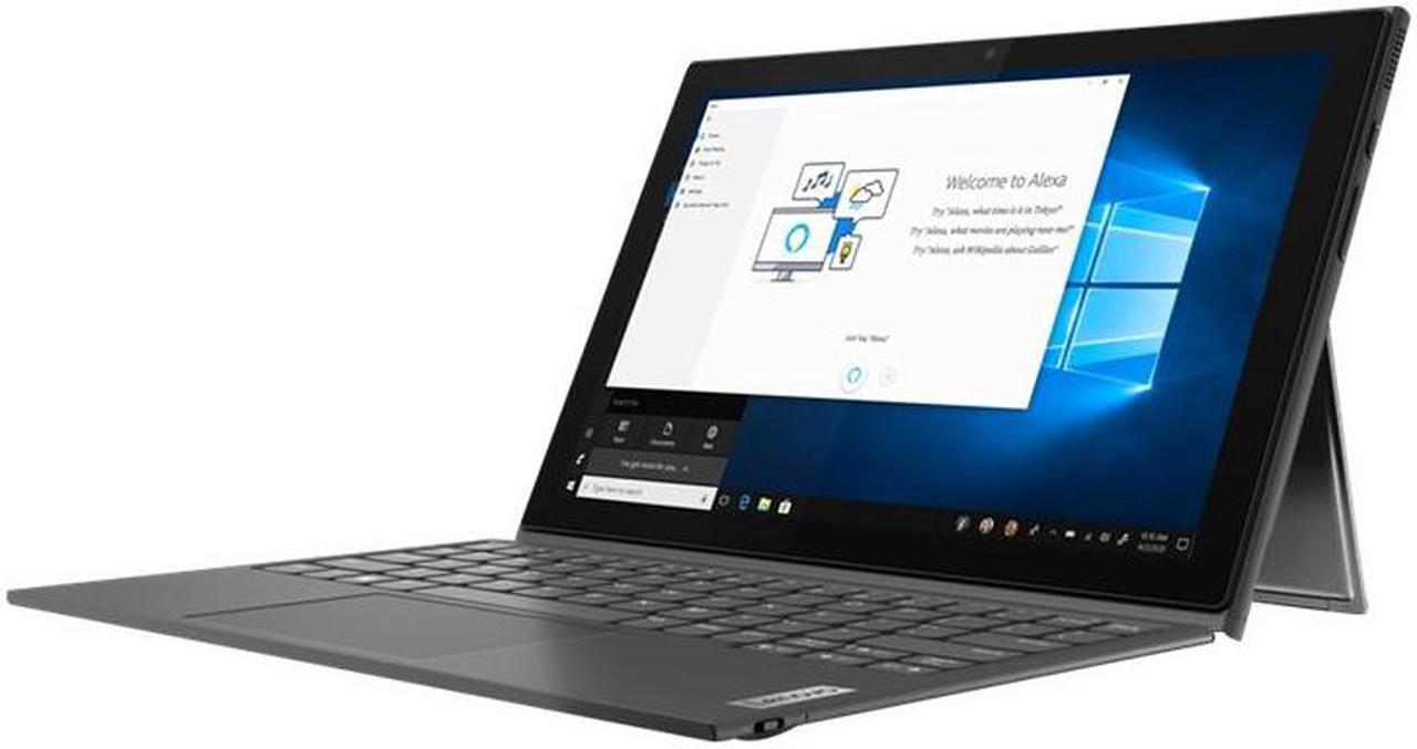 Alt view image 2 of 20 - Lenovo IdeaPad Duet 3 10IGL5 Intel Celeron N4020 4GB Memory 64 GB eMMC Intel UHD Graphics 600 10.3" Touchscreen 1920 x 1200 Detachable 2-in-1 Laptop Windows 10 Pro 64-bit 82AT006HUS