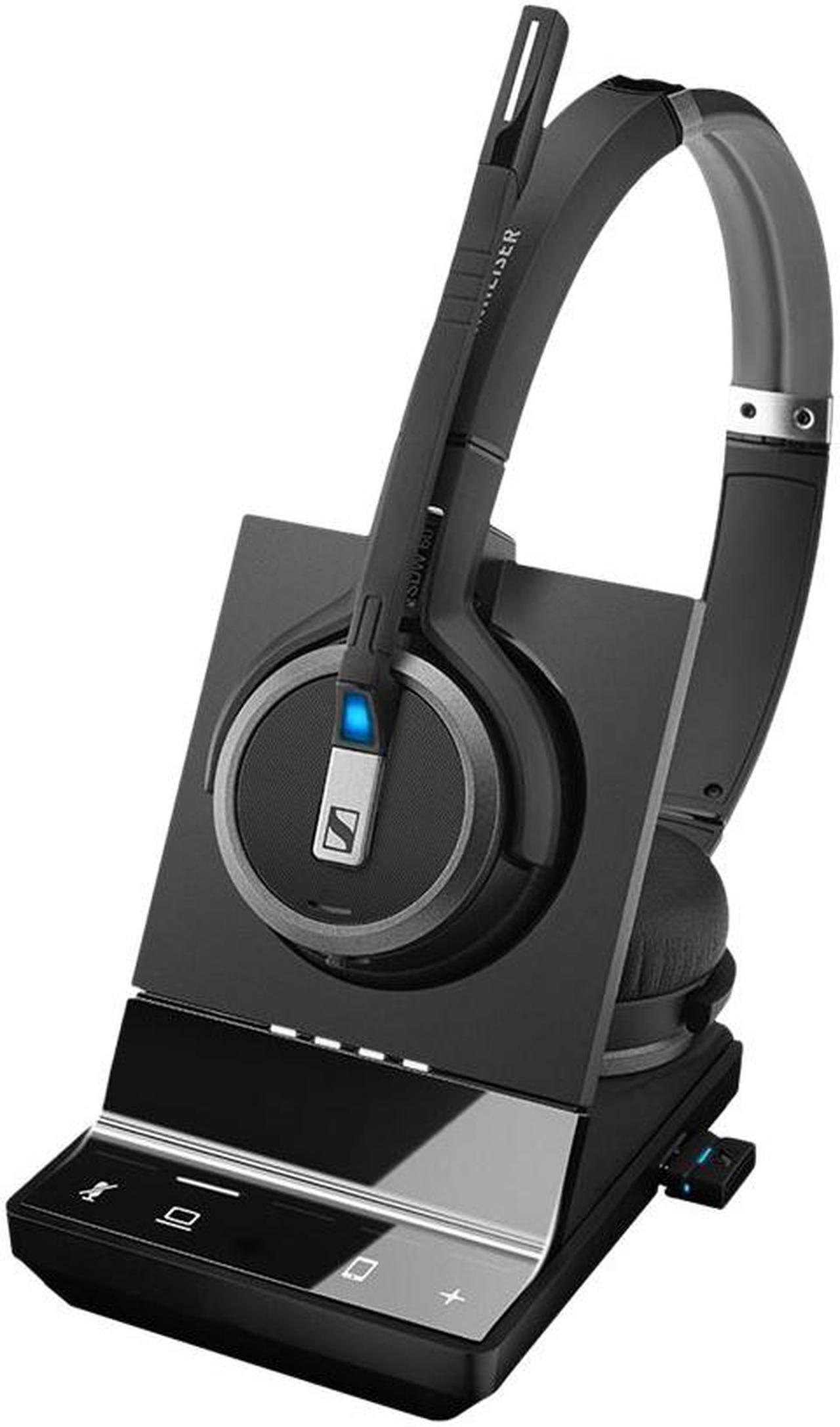 Alt view image 3 of 4 - EPOS Sennheiser SDW 5064 Binaural On-Ear Wireless DECT Headset with Microphone