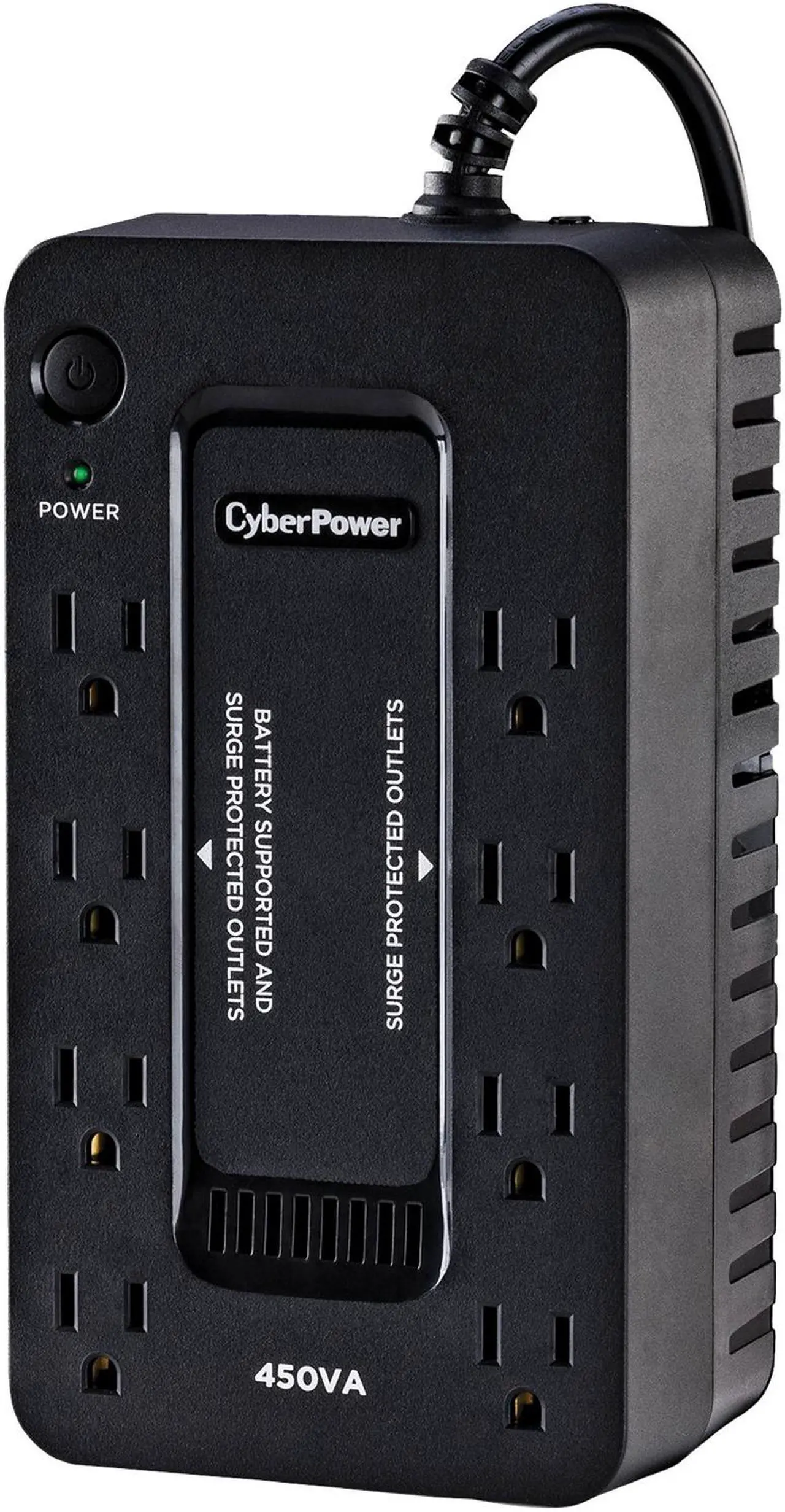Alt view image 5 of 5 - CyberPower SE450G1 UPS PC Battery Backup