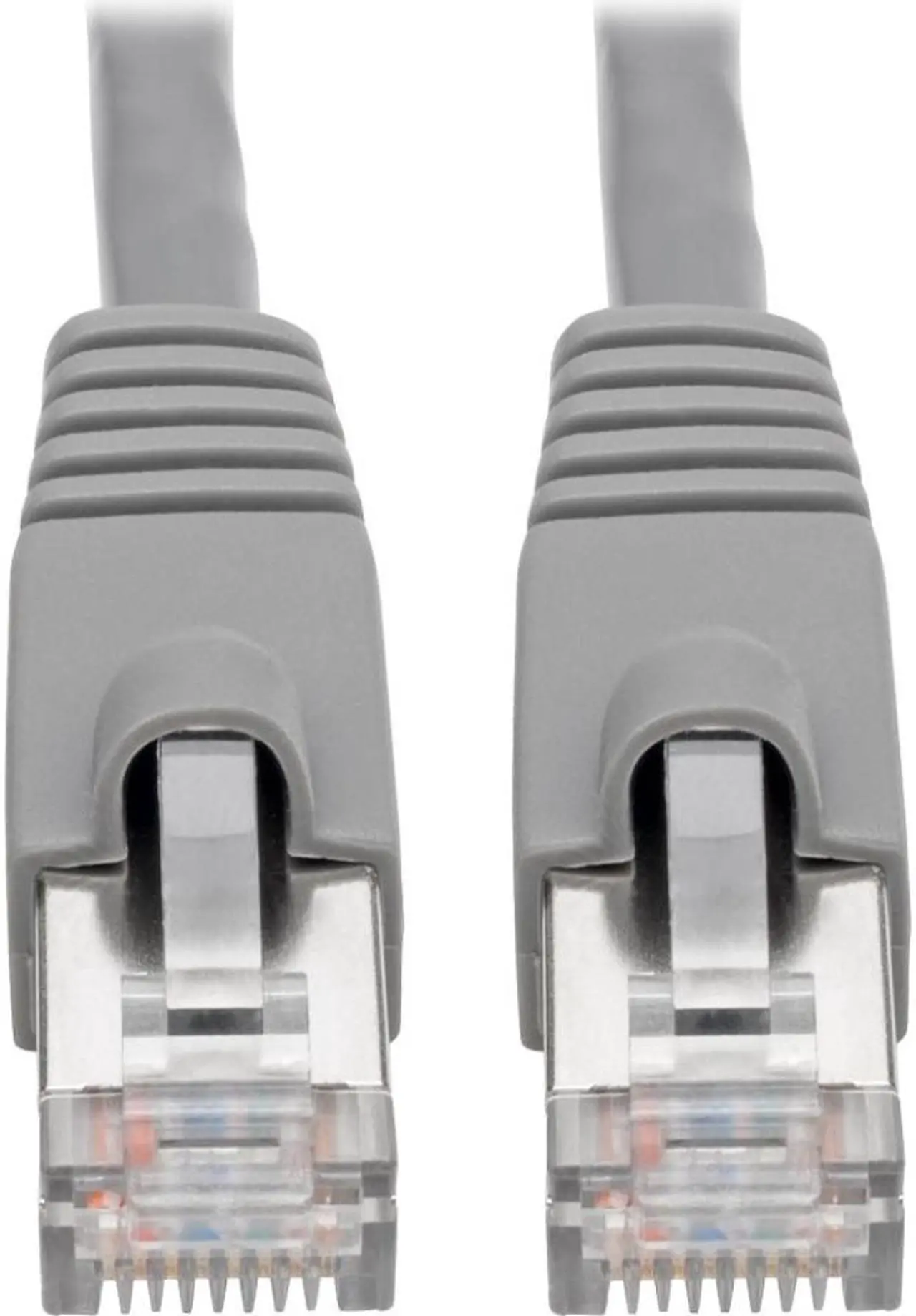 Alt view image 10 of 10 - Tripp Lite N262-001-GY Cat6A 10G-Certified Snagless Shielded Stp Network Patch Cable (Rj45 M/M) , Poe, Gray, 1 Ft. - Patch Cable (Dte) - Rj-45 (M) To Rj-45 (M) - 1 Ft - Stp - Cat 6A - Ieee 802.3Af -