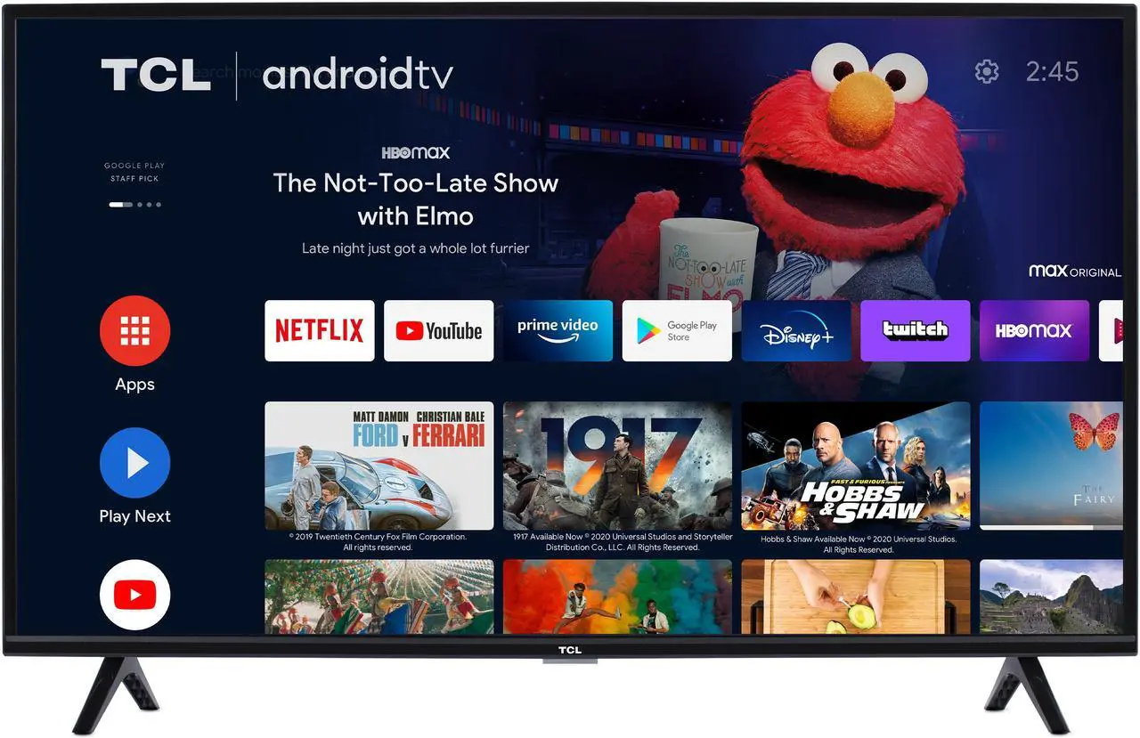 Alt view image 5 of 6 - TCL 32S330 32 inch 3-Series HD LED Smart Android TV