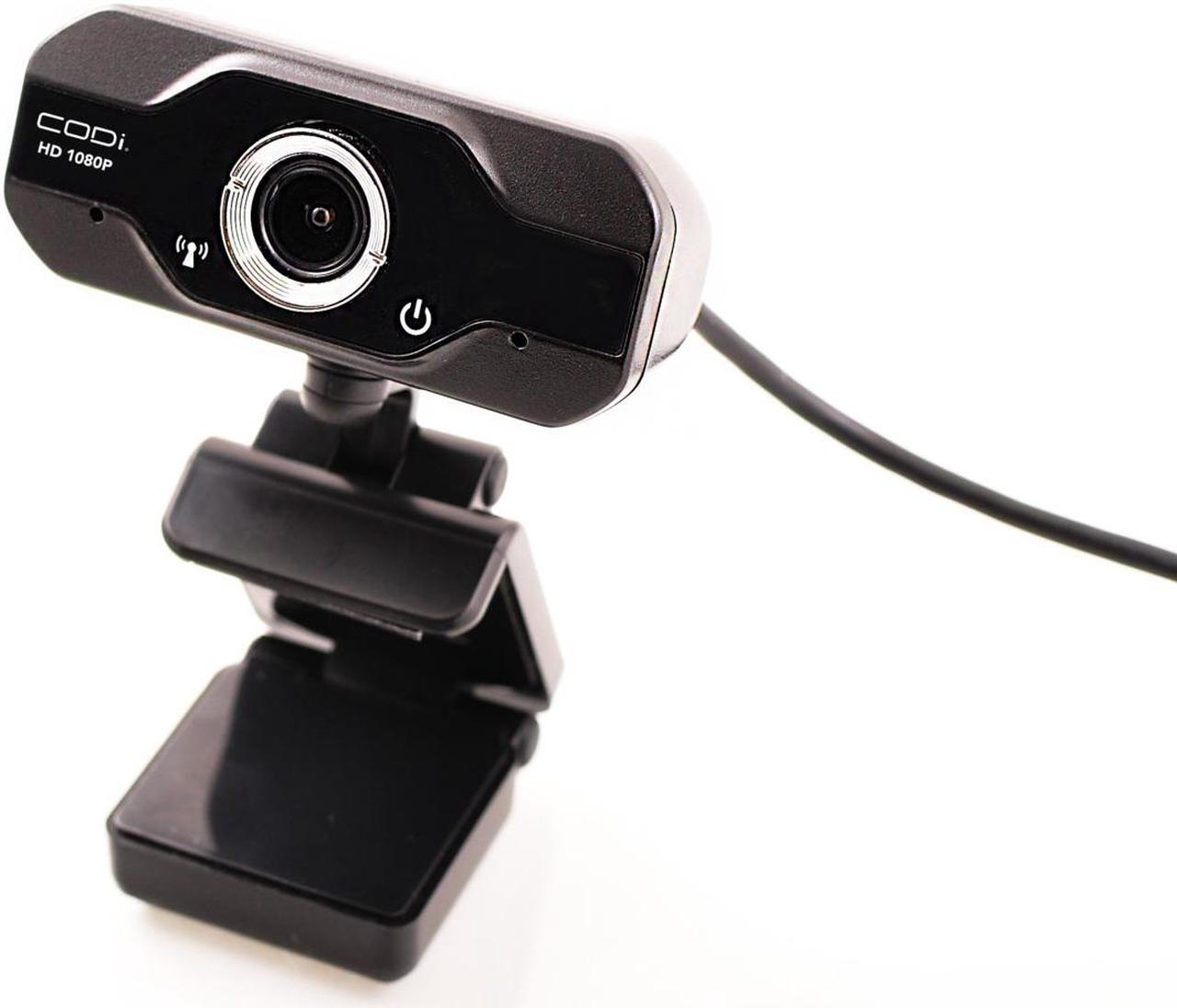 Alt view image 8 of 19 - CODi Aquila HD 1080P Fixed Focus Webcam Black (A05024)