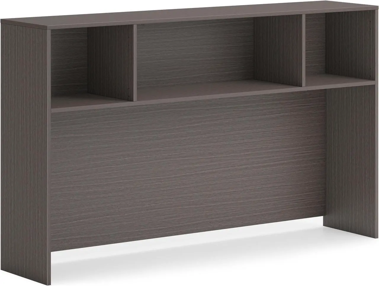 Alt view image 2 of 4 - HON Mod 66" Desk Hutch Slate Teak LDH66LS1