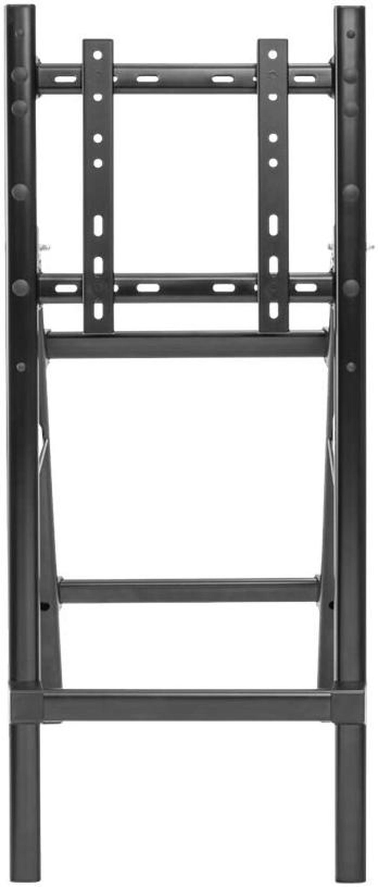 Alt view image 2 of 12 - Portable TV Monitor Stand 32-55in Casters Portrait or Landscape