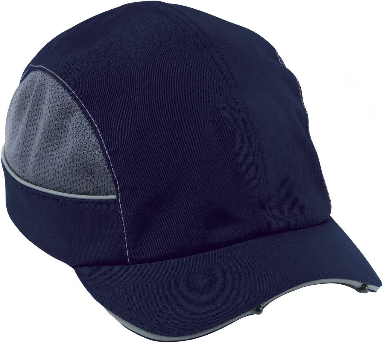 Alt view image 6 of 12 - 8960  Navy-Short Brim LED Bump Cap
