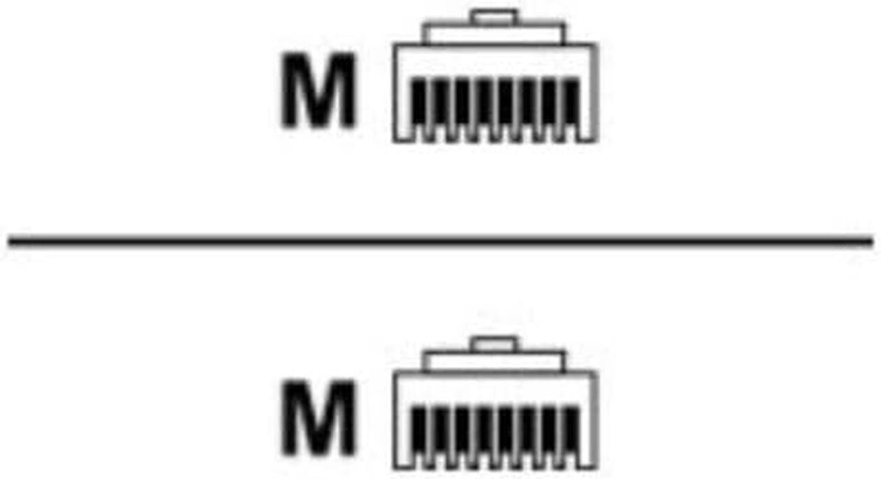 Alt view image 3 of 11 - AddOn Cat.6a UTP Patch Network Cable ADD6FCAT6ABE