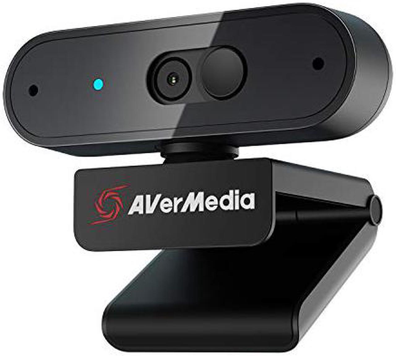 Alt view image 3 of 9 - AVerMedia CAM 310P Webcam - 2 Megapixel - 30 fps - USB 2.0 - 12 Megapixel Interpolated - 1920 x 1080 Video - CMOS Sensor - Auto-focus - Microphone - Notebook, Computer