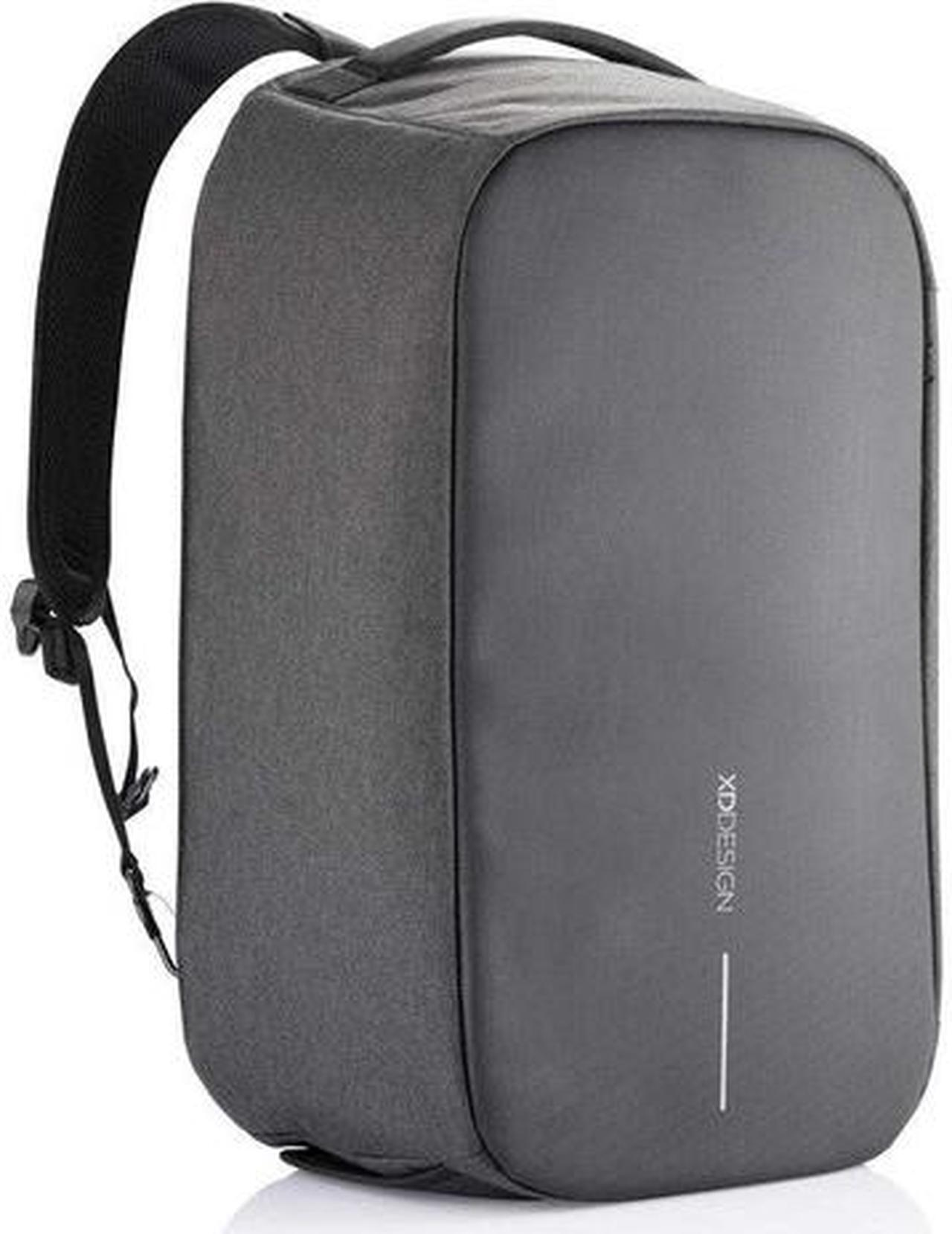 Alt view image 11 of 18 - XD Design Bobby Duffle 30L Carry-On Weekend Travel Anti-Theft Backpack Black