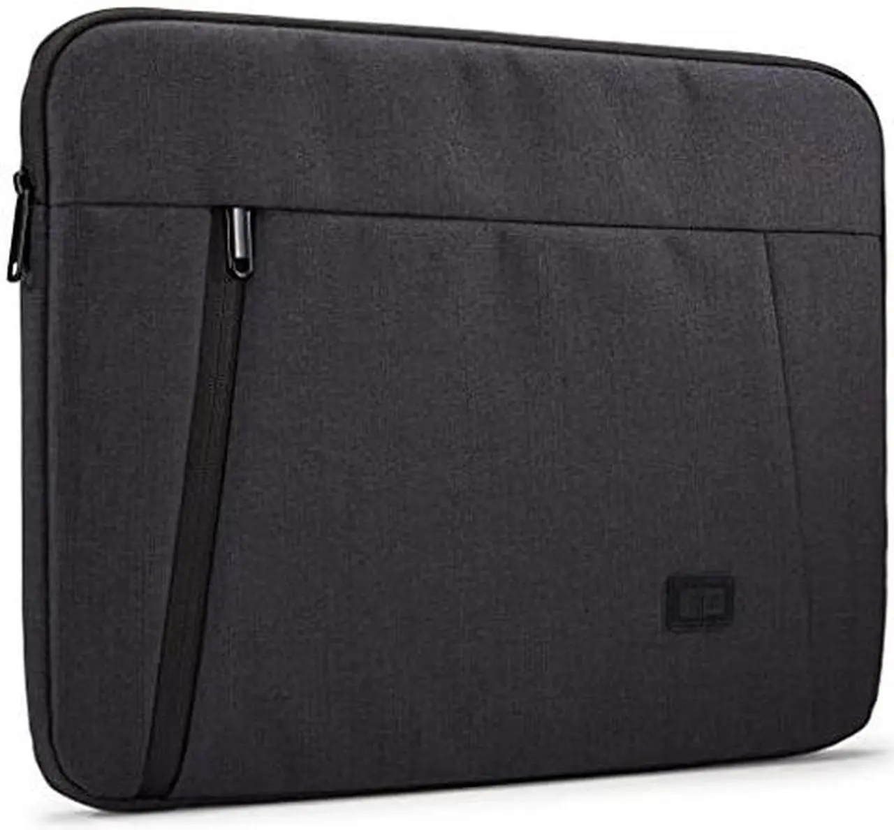 Alt view image 11 of 20 - Case Logic Huxton Carrying Case (Sleeve) for 15.6" Notebook - Black - Polyester - 11.6" Height x 15.7" Width x 1.2" Depth