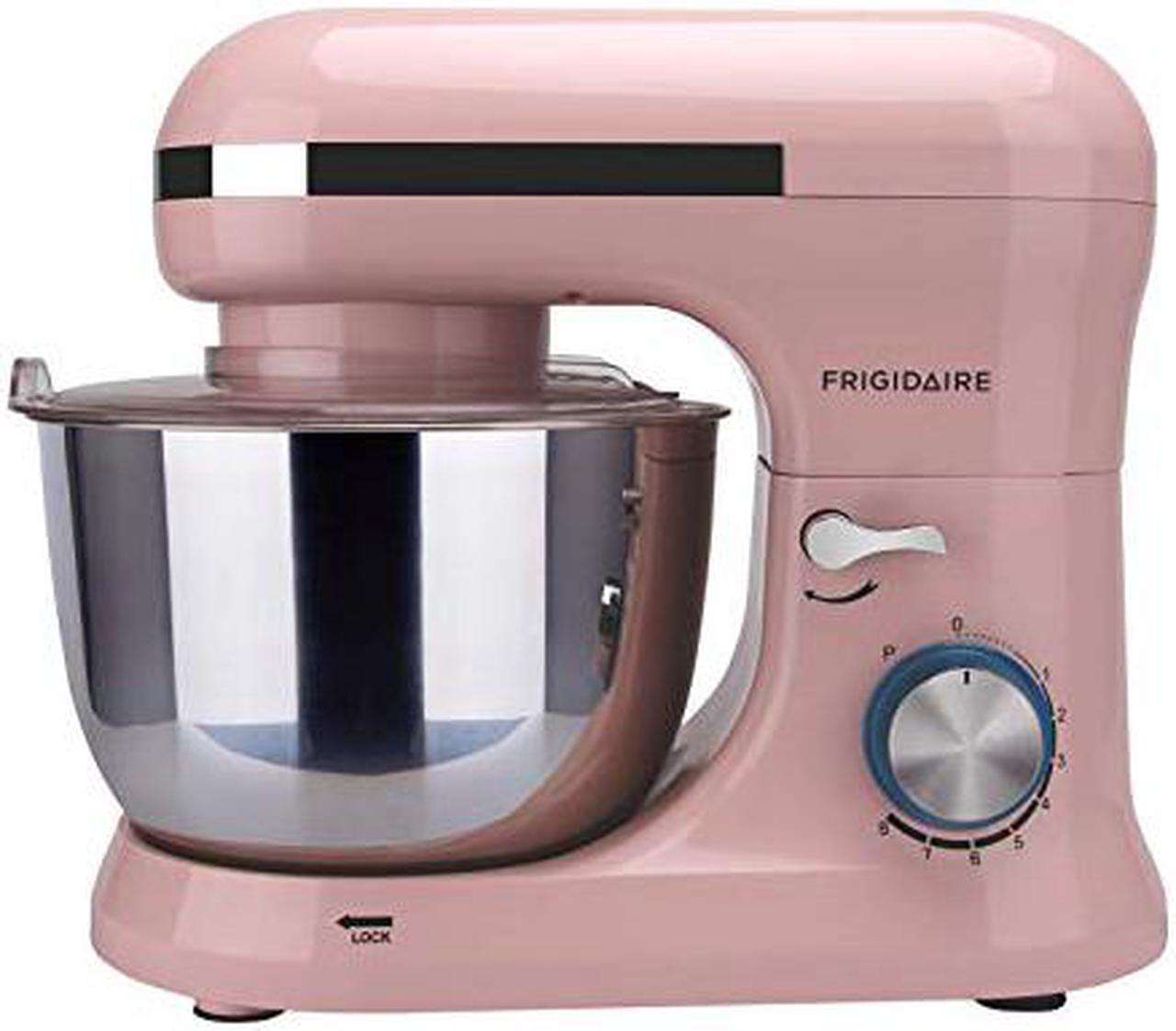 Alt view image 16 of 18 - Frigidaire 4.5 Liter Retro Stand Mixer with 8 Speeds, Pink ESTM020-PINK