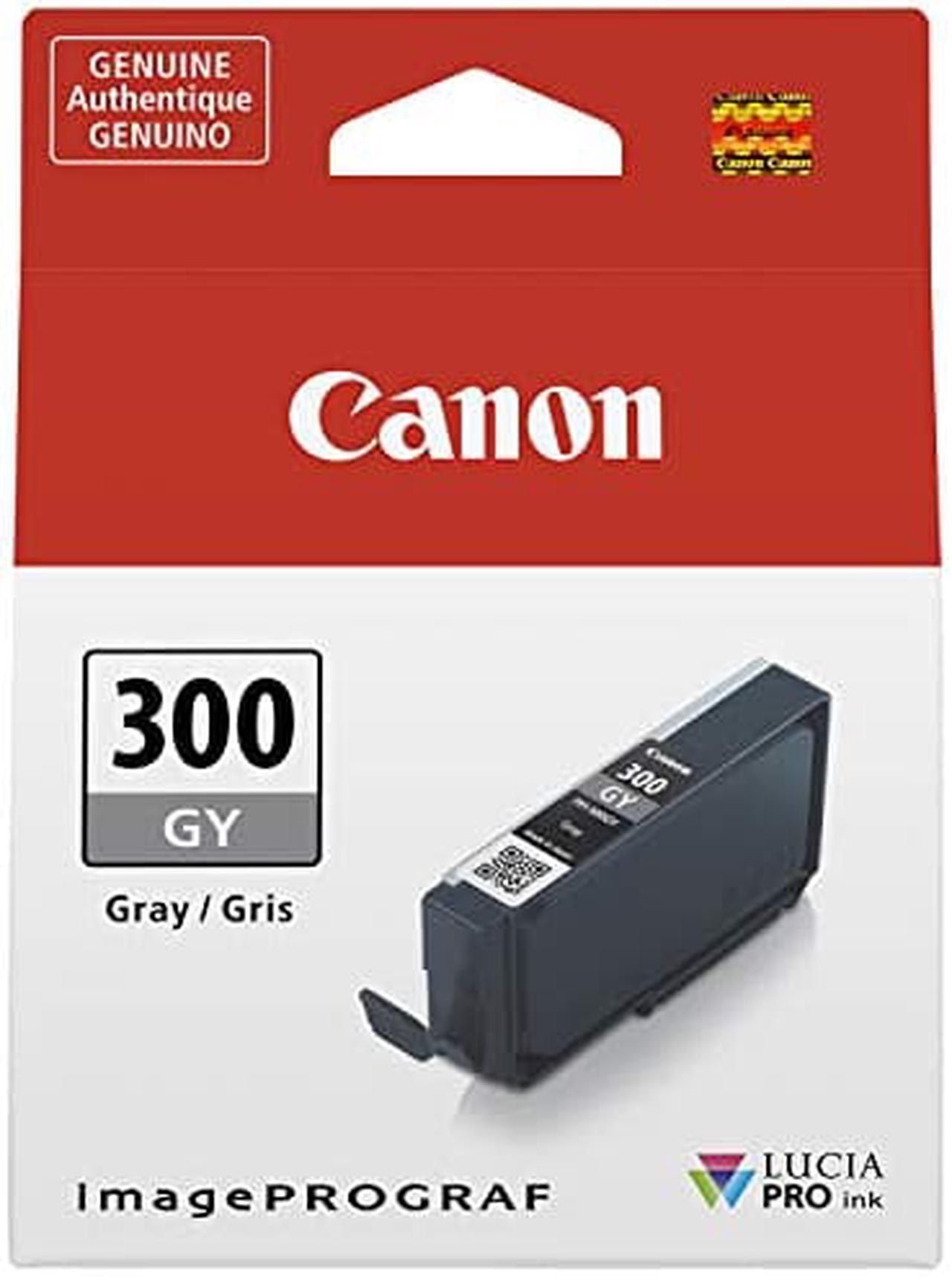 Alt view image 9 of 12 - Canon LUCIA PRO PFI-300 Original Ink Cartridge Gray 1 Pack 4200C002