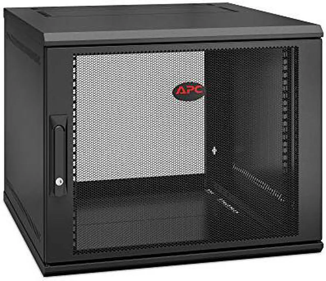 Alt view image 5 of 16 - Apc By Schneider Electric Netshelter Wx 9U Single Hinged Wall-Mount Enclosure 600Mm Deep