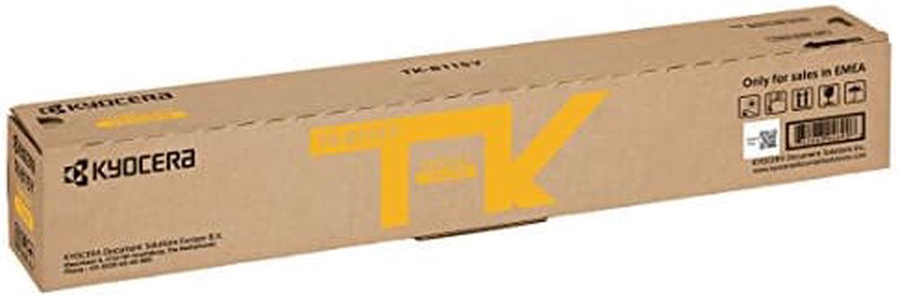 Alt view image 9 of 9 - Kyocera KYOTK8117Y M8124Cidn - TK8117 Stanted Toner, Yellow